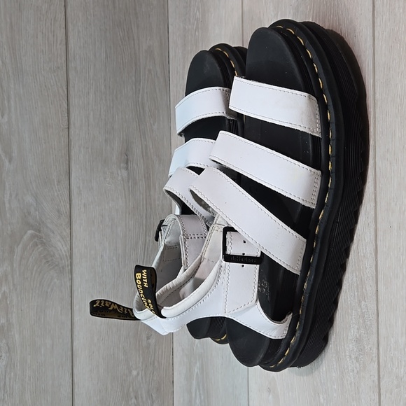 Dr.Martens Womens Blaire Ankle Leather Tractor Chunky Platform Sandals shoes 9 - Picture 2 of 13